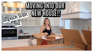 UNPACK THE NEW HOUSE WITH ME | OFFICIAL MOVING DAY | Tara Henderson