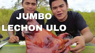 OUTDOOR COOKING | JUMBO LECHON ULO RECIPE