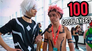 Interviewing 100 Cosplayers What Is The Best Anime?