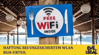 BGH-Urteil zur Störerhaftung bei ungesichertem WLAN