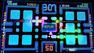 Pac-Man CE DX+ - Manhattan Score Attack 5 Mins. - 2,409,000