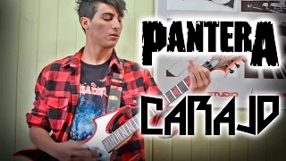 Pantera Medley - Carajo Guitar Cover - Concurso #VorterixMetal