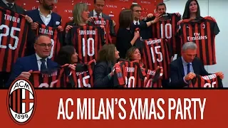AC Milan's Christmas Party: Behind the Scenes