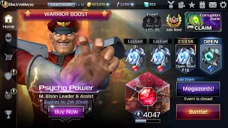 Corruption Zone and M.Bison Gameplay - Power Rangers Legacy Wars