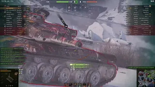 Object 752 on the Mannerheim Line. He managed to do everything: smear, block, and shine