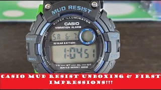 Casio Mud Resist TRT-110H Unboxing & First Impressions! A Great $20 Purchase!