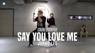 Junho Lee Class | Chris Brown, Young Thug - Say You Love Me | @JustJerk Dance Academy