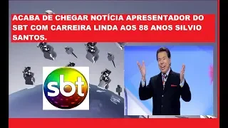 ACABA DE CHEGAR NOTÍCIA APRESENTADOR DO SBT COM CARREIRA LINDA AOS 88 ANOS SILVIO SANTOS