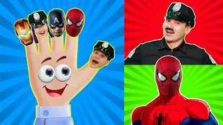 Superhero and Police Finger Family Song and MORE | Nursery Rhymes & Kids Songs | BalaLand