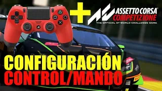 MEJOR Configuración CONTROL/MANDO Assetto Corsa Competizione.