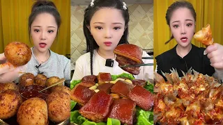 MUKBANG: "BIG BITE" ASMR Soothing Sounds While Enjoying Delicious Treats 음식 먹방 모음이 #289