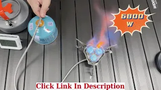 Discover the Magic: Portable Camping Tourist Burner Big Power Gas Stove Cookware