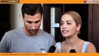 Incontro al Vaticano con Rita Ora e Lorik Cana  -  (di Davide Ndoj)