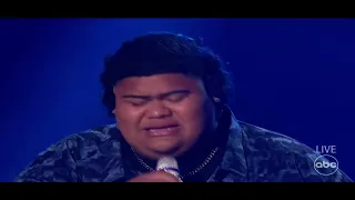 Monsters by James Blunt and Iam Tongi during the American Idol finals