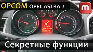 OPCOM. Скрытые функции в Opel Astra J.
