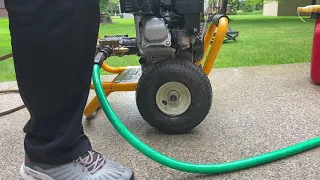 Pressure washer no pressure how to troubleshoot, AAA pump, 3400 PSI 2.5 GPM, Simpson DeWalt CubCadet