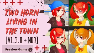 Preview Game Android/PC Game Two Horns - Living In the Town [v1.3.0 + MOD] Gameplay Dub Indonesia