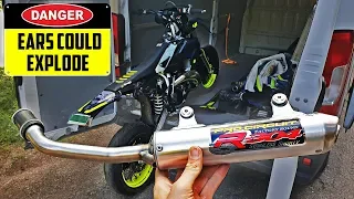 Exhaust level: ZERO F*CKS - Husqvarna TE300i