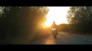 EPIC CINEMATIC MOTORCYCLE RIDE [Lumix GH5] + [Ronin S] Motorcycle is Triumph.