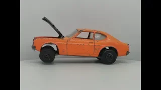 Matchbox No 54 Ford Capri (1970) - Custom Video