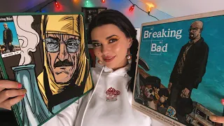 Breaking Bad | Vinyl Art + Song List - ASMR Album Show & Tell 💤💤💤