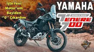 YENİ MOTORUMUN İKİ AYRI DEPOSU VAR!! /  2023 YAMAHA TENERE 700 WORLD RAID