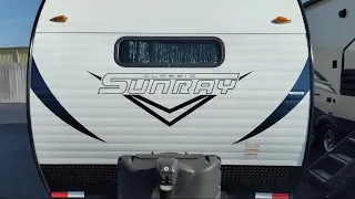 2019 Sunset Park RV SunRay 169QB