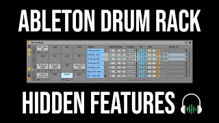 Ableton Live Drum Rack Hidden Features