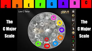 How to Play the C Major Scale on Steel Pan