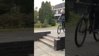 Jumping some stairs