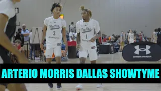 Arterio Morris and His AAU Team are Elite | Dallas Showtyme vs Virgina Elite UA RISE Session 1