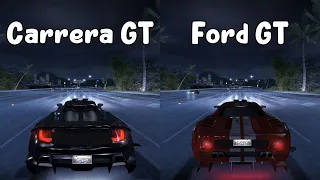 Porsche Carrera GT vs Ford GT - Need for Speed Carbon (Drag Race)