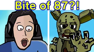 Friday Night Funkin' Markiplier, Was That The Bite Of 87? (Five Nights at Freddy's 4) (FNF Mod/Hard)