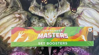Commander Masters Set Box Opening #8 - Let’s Pull All The Good Stuff!