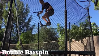 BEST INTERMEDIATE TRAMPOLINE SCOOTER TRICKS!!!!