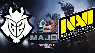 ГРАНД-ФИНАЛ! | NAVI VS G2  | BO3 | SL4M & strike | PGL Major Stockholm 2021