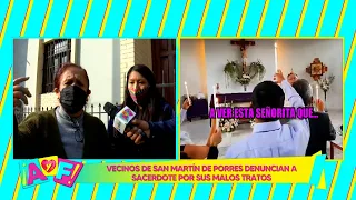 Amor y Fuego - NOV 04 - 3/4 - VECINOS DE SMP DENUNCIAN A SACERDOTE  | Willax