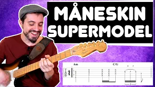 Un Riff PUISSANT à la Frusciante - SUPERMODEL Måneskin TUTO Guitare
