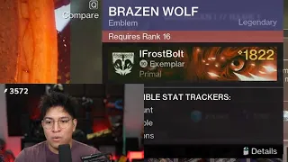 IFrostBolt Reacts to NEW Iron Banner Loot!