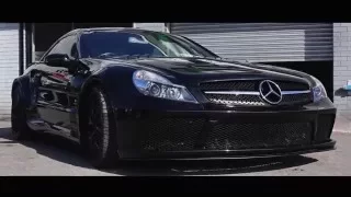 Mercedes SL65 R230 AMG Black Series Recreation conversion by Dynamic Customs