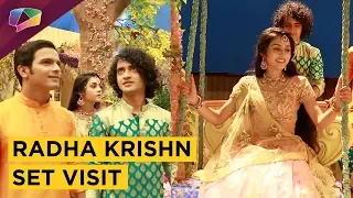 Radha Krishn Set Visit With Producer Siddharth Kumar Tewary & Crew | Exclusive