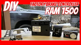 Install & Programming ‘22 RAM 1500 Factory Brake Controller | Trailer Towing