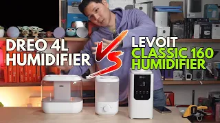 LEVOIT 2.5L Classic 160 Humidifier vs DREO 4L - Unboxing & Review