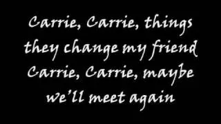 JOVIT BALDIVINO - CARRIE w lyrics