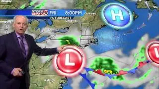 Harvey's Forecast: Clouds, cooler temps Friday