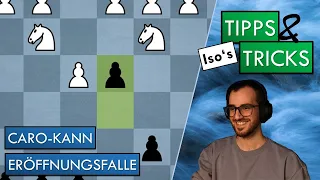 In diese Eröffnungsfalle tappen sie alle! | Trick im Caro-Kann