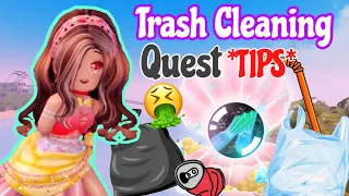 *QUICK & EASY* How To Do The BEACH TRASH CLEAN UP Quest!~Royale High Summer Quests Wave 2 Update