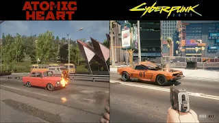 Atomic Heart vs Cyberpunk 2077 - Comparison