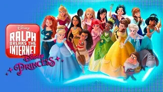 Disney Princesses in Ralph Breaks the Internet (All scenes)