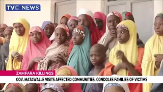 Matawalle Visits Affected Communities Of Killings In Zamfara